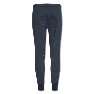 Pantalon d'équitation ELT thermique Fun Sport silicone enfant Bleu nocturne