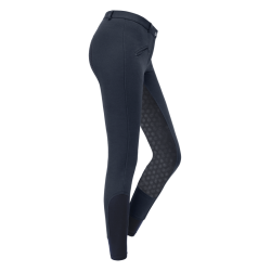 Pantalon d'équitation ELT thermique Fun Sport silicone Bleu nocturne
