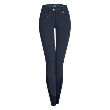 Pantalon d'équitation ELT thermique Fun Sport silicone Bleu nocturne