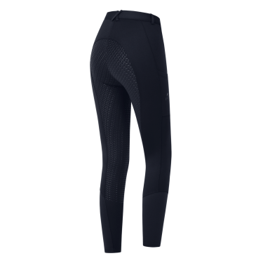Pantalon d'équitation ELT thermique Essential silicone femme Bleu profond Pantalon d'équitation ELT thermique Essential silicone femme Bleu profond