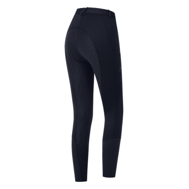 Pantalon d'équitation ELT thermique Essential silicone enfant Bleu profond Pantalon d'équitation ELT thermique Essential silicone enfant Bleu profond
