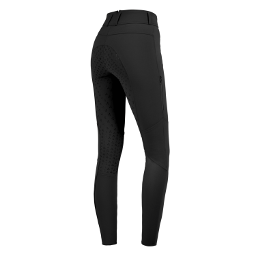 Pantalon d'équitation ELT taille haute silicone Hella Noir