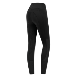 Legging équitation femme taille haute grip silicone