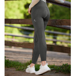 Legging d'équitation ELT taille haute Hanna mesh Boues Gris Legging d'équitation ELT taille haute Hanna mesh Boues Gris