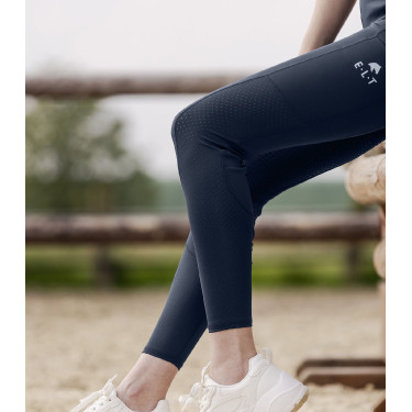 Legging d'équitation ELT taille haute Hanna mesh Bleu nocturne Legging d'équitation ELT taille haute Hanna mesh Bleu nocturne
