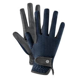 Gants d'équitation ELT Nantes Bleu profond