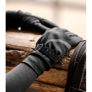 Gants d'équitation hiver ELT chauds et coupe-vent