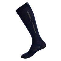 Chaussettes d'équitation ELT unisexe mérinos Bleu profond Chaussettes d'équitation ELT unisexe mérinos Bleu profond