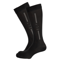 Chaussettes d'équitation ELT Performance Noir