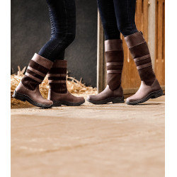 Bottes d'écurie ELT Oaklahoma Marron
