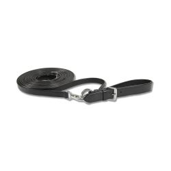 Rênes allemandes équitation en cuir avec mousquetons Rênes allemandes équitation en cuir avec mousquetons