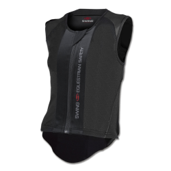 Protection dorsale Swing P06 souple enfant Noir