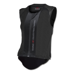 Protection dorsale Swing P06 souple adulte Noir