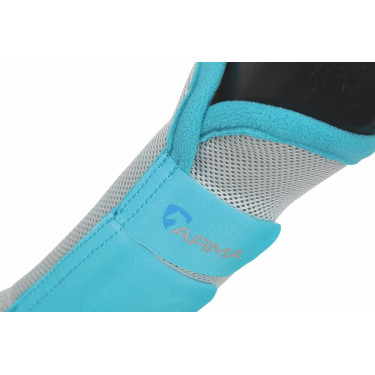 Guêtres anti mouches Fly turnout Shires Bleu sarcelle Guêtres anti mouches Fly turnout Shires Bleu sarcelle