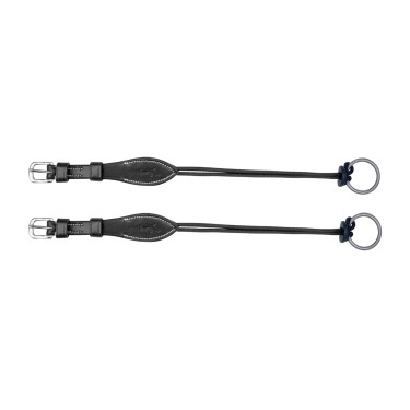 Montant de releveur Beris cuir par 2 Noir
