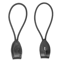 Lanière Pelham cuir courte Beris par 2 Noir