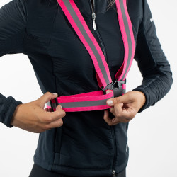 Gilet réglable à bandes réfléchissantes Horze Rose Gilet réglable à bandes réfléchissantes Horze Rose