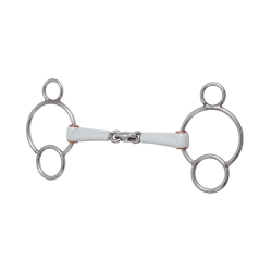Mors 3 anneaux Beris double brisure Medium Argent