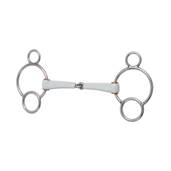 Mors 3 anneaux Beris simple brisure Medium Argent Mors 3 anneaux Beris simple brisure Medium Argent