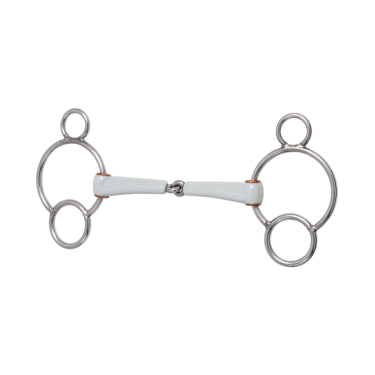 Mors 3 anneaux Beris simple brisure Medium Argent Mors 3 anneaux Beris simple brisure Medium Argent
