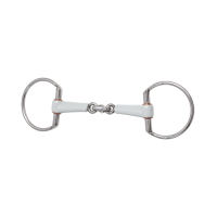 Mors de filet Beris olives double brisure Medium Argent