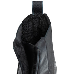 Boots PU hiver Idaho femme Horze Noir Boots PU hiver Idaho femme Horze Noir