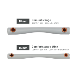 Mors d'équitation Beris Comfort fin 15 mm
