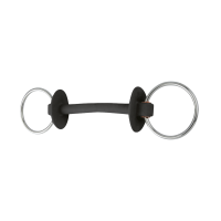 Mors de filet Beris Prime anneau 7,5 cm Extra doux Argent