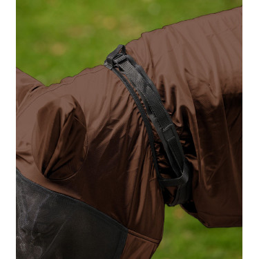 Masque anti-mouches Waldhausen anti-eczéma Mocca Marron Masque anti-mouches Waldhausen anti-eczéma Mocca Marron