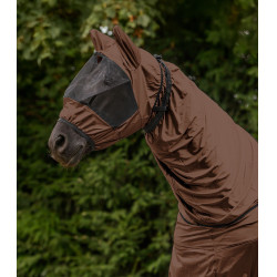 Masque anti-mouches Waldhausen anti-eczéma Mocca Marron Masque anti-mouches Waldhausen anti-eczéma Mocca Marron