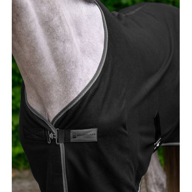 Couverture Economic polaire Waldhausen avec sangles croisées Noir