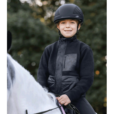 Blouson matelassé ELT Lucky Malou enfant Bleu profond