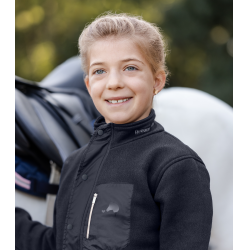 Blouson matelassé ELT Lucky Malou enfant Bleu profond