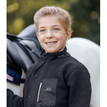 Blouson matelassé ELT Lucky Malou enfant Bleu profond
