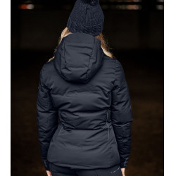 Blouson d’équitation hiver ELT Performance Ohio enfant Bleu profond