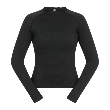 T-shirt technique ELT en maille 3D Richmond manches longues femme Noir