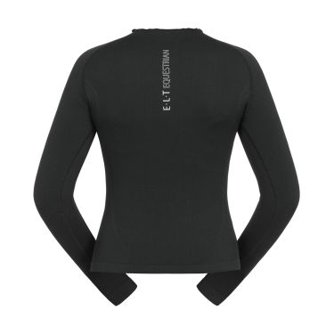 T-shirt technique ELT en maille 3D Richmond manches longues femme Noir