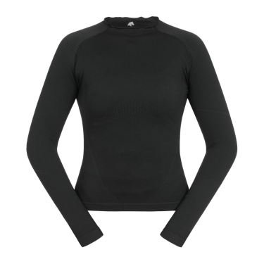 T-shirt technique ELT en maille 3D Richmond manches longues femme Noir