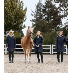 Parka technique d’équitation ELT Ava enfant Bleu profond Parka technique d’équitation ELT Ava enfant Bleu profond
