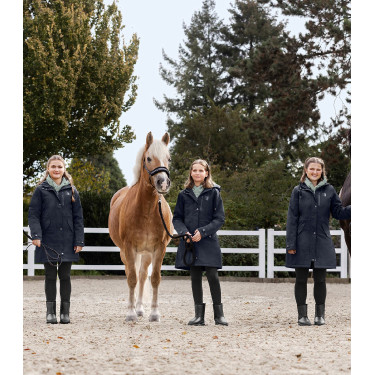 Parka technique d’équitation ELT Ava enfant Bleu profond Parka technique d’équitation ELT Ava enfant Bleu profond