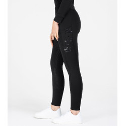 Legging d’équitation enfant chaud ELT Rica polaire