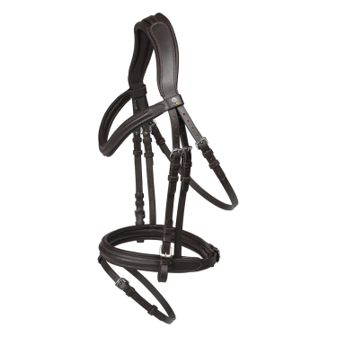 Bridon Waldhausen X-Line London muserolle combinée Noir