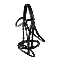Bridon d’équitation Happy Hearts Waldhausen – cheval