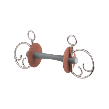 Mors d'obstacle équitation Beris Comfort fin