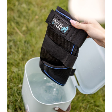 Guêtres Waldhausen Health + Care Ice Layer par 2 Noir