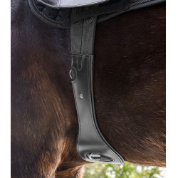Sangle de selle Waldhausen en cuir Noir Sangle de selle Waldhausen en cuir Noir