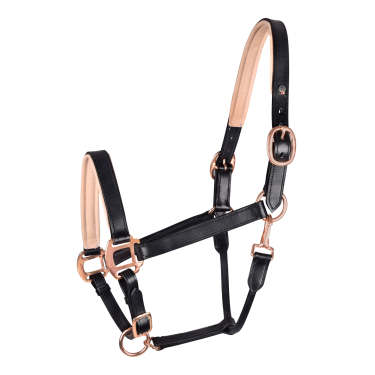 Licol cuir Rosé Waldhausen X-Line Noir