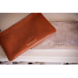 Pochette Pénélope PL Fifi Cognac Marron Pochette Pénélope PL Fifi Cognac Marron