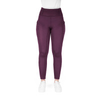 Legging Je t'aime Equithème Neva femme Prune Violet