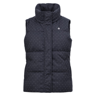 Veste sans manches Imperial Riding Belle Herringbone femme Gris